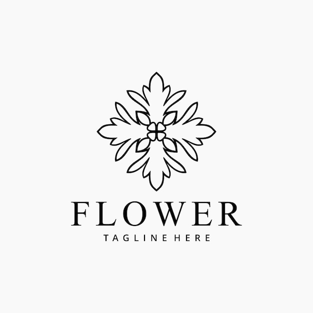 Flower logo design