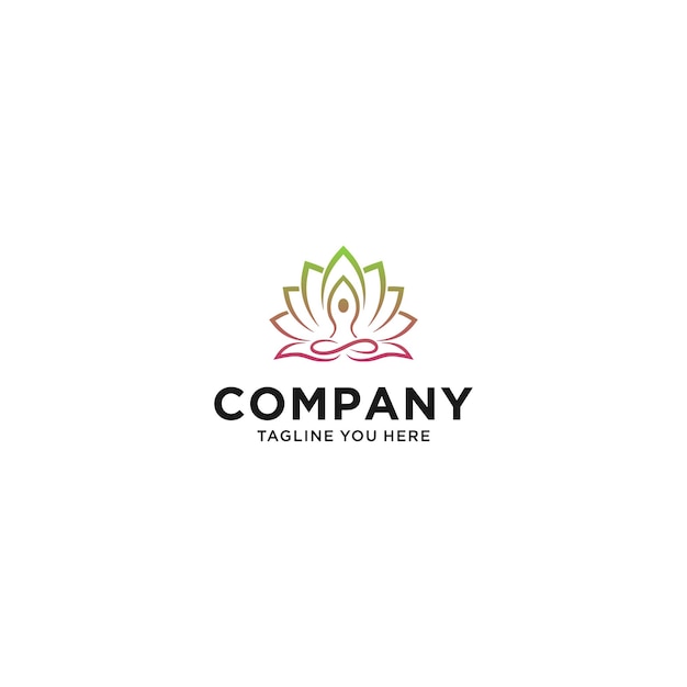 Цветочный дизайн логотипа