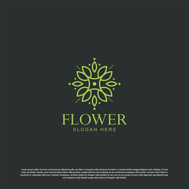 flower logo