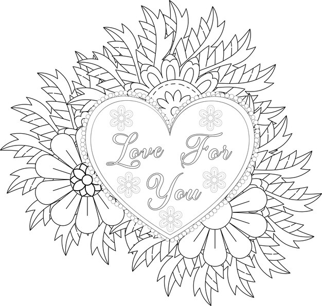 Flower mandala coloring page flower mandala motivational quotes flower mandala love quotes flower