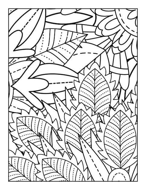 Flower Mandala Coloring Page