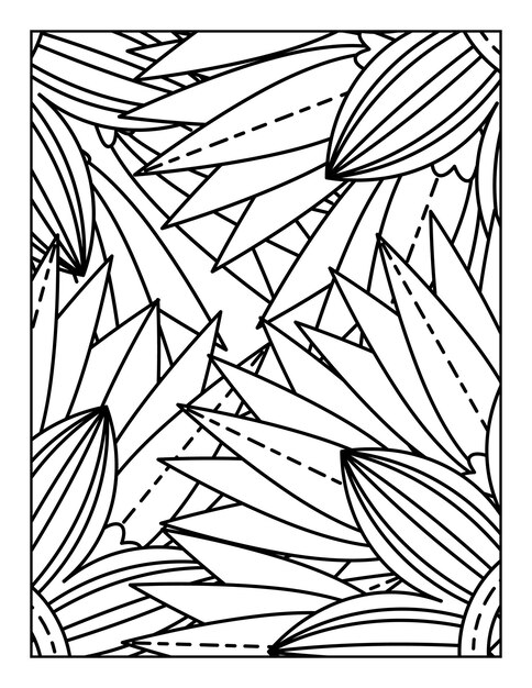 Flower Mandala Coloring Page