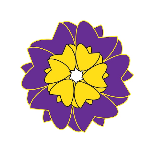 Дизайн цветочной мандалы