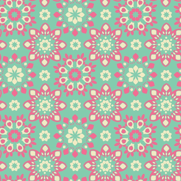 Premium Vector | Flower mandala pattern vector illustration