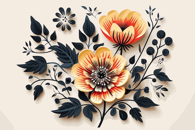 Vector flower mandalas vintage decorative elements oriental pattern vector illustration islam arabic