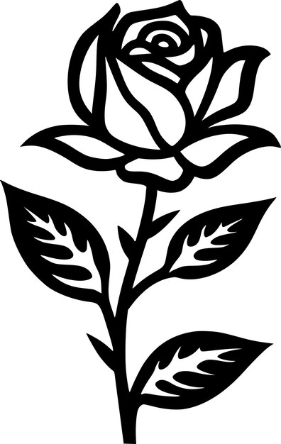 Вектор Викторная иллюстрация цветочного минималиста и плоского логотипа
