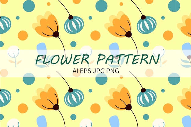 Flower Pattern Background