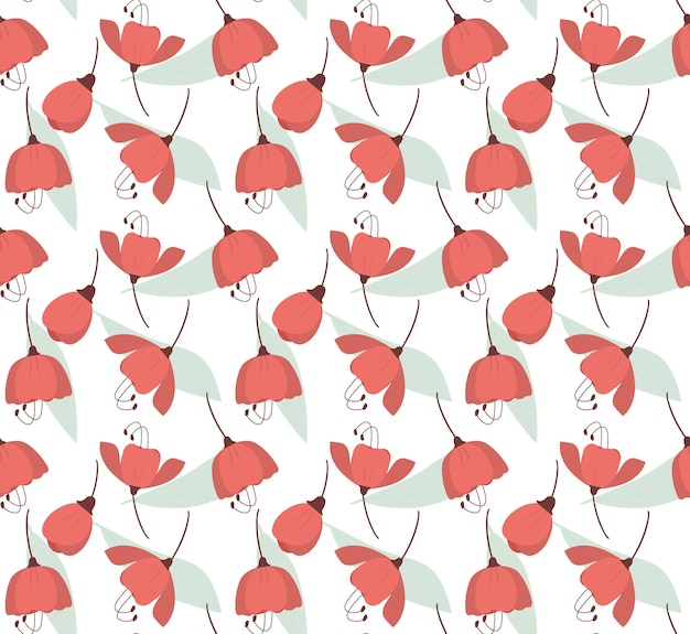 Flower pattern background