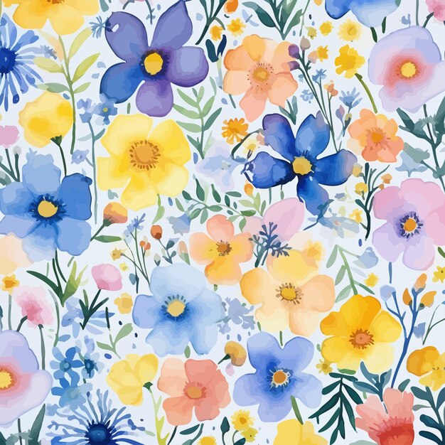 Flower pattern background