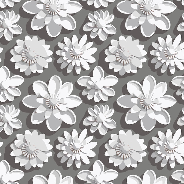 Flower pattern with leaves floral bouquets flower compositions floral pattern