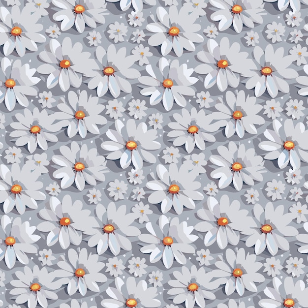 Flower pattern with leaves floral bouquets flower compositions floral pattern