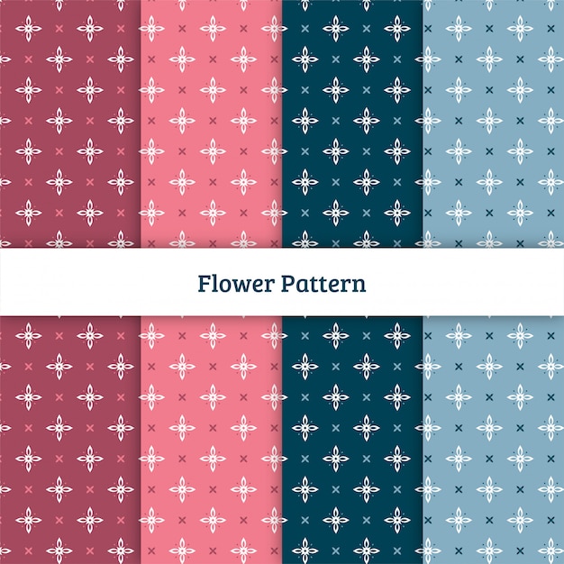 Vector flower pattern