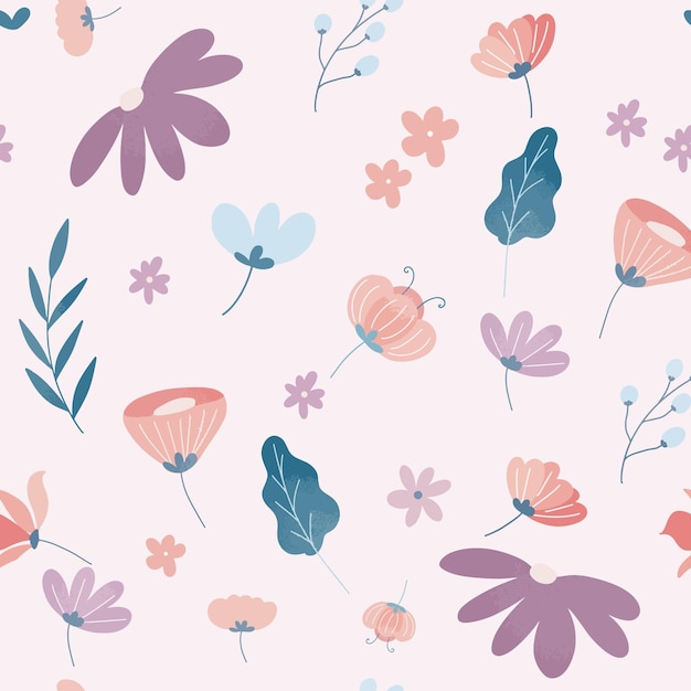 Vector flower pattern