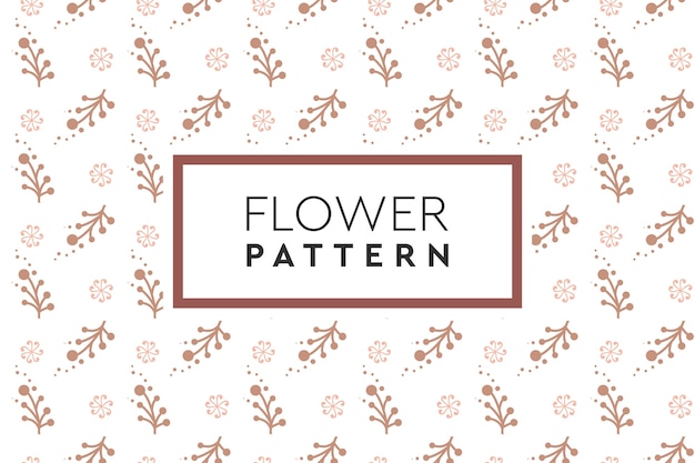 Vector flower pattern