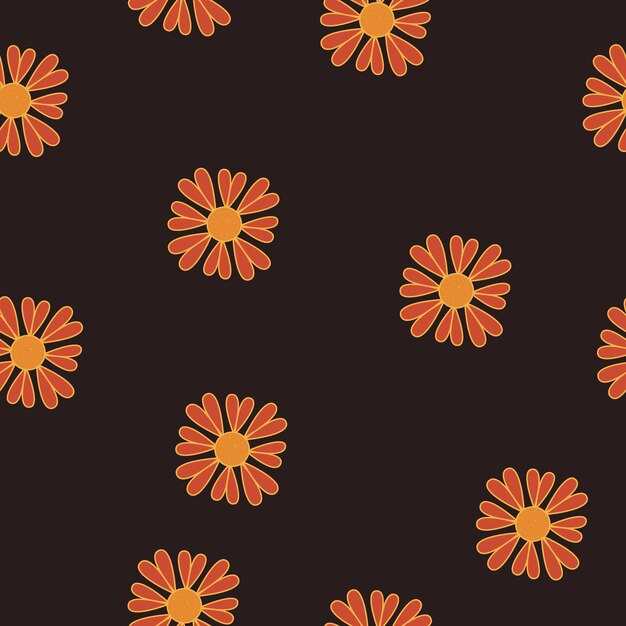 Vector flower patterns perfect for modern wallpaper fabric home decor and wrapping paper projects
