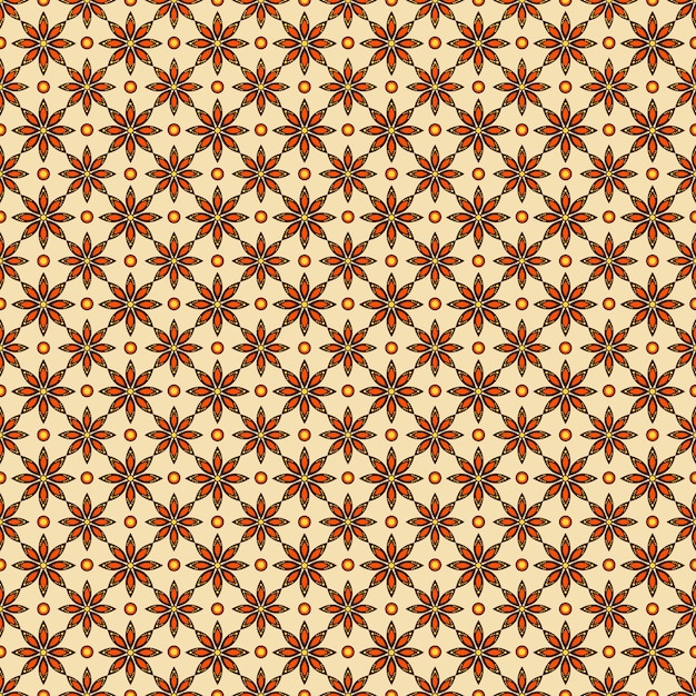 꽃 복고풍 그루비 히피 패턴, 베리 페리 라일락으로 설정된 매끄러운 패턴 왜곡.