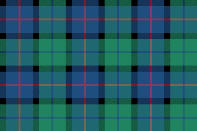 Flower of scotland tartan seamless pattern fabric texture