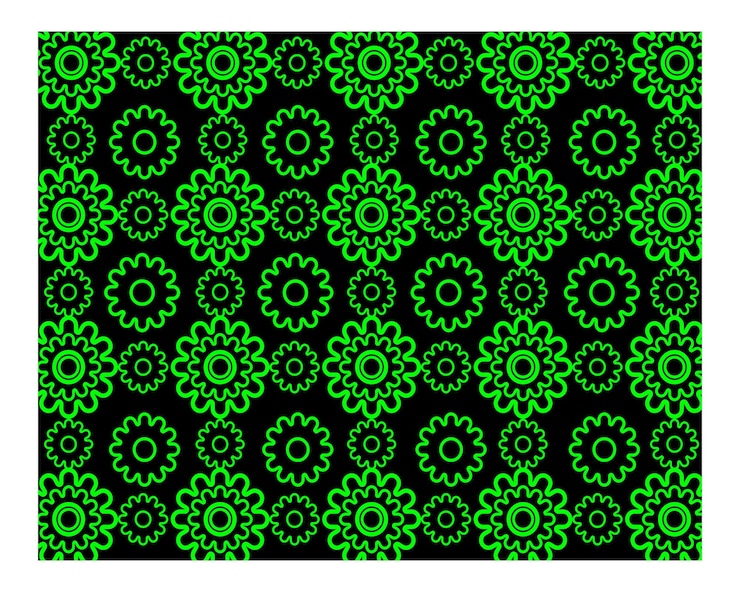 Vector flower seamless pattern background wallpaper cover floral for wall decoration unique luxury vetor
