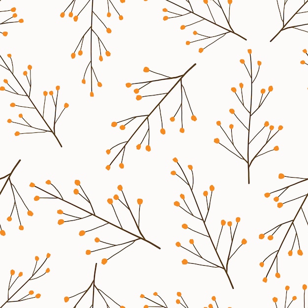 Flower seamless pattern background.