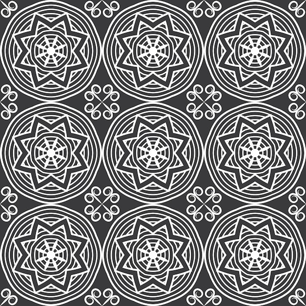 Flower seamless pattern background