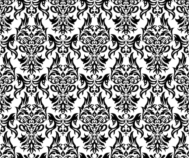 Flower seamless pattern element for design vector illustration