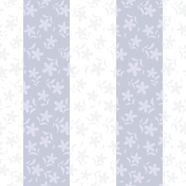 Flower seamless pattern Vector illustration