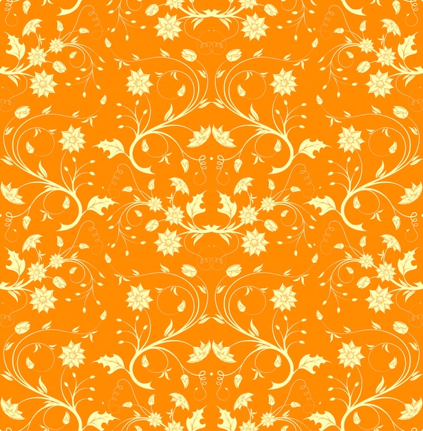 Flower seamless pattern