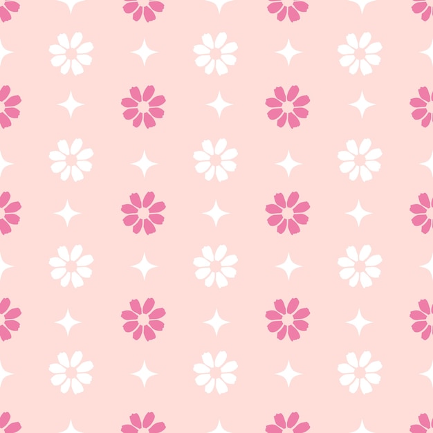 Flower seamless pattern