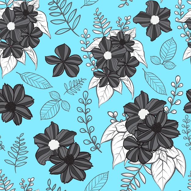 flower seamless pattern