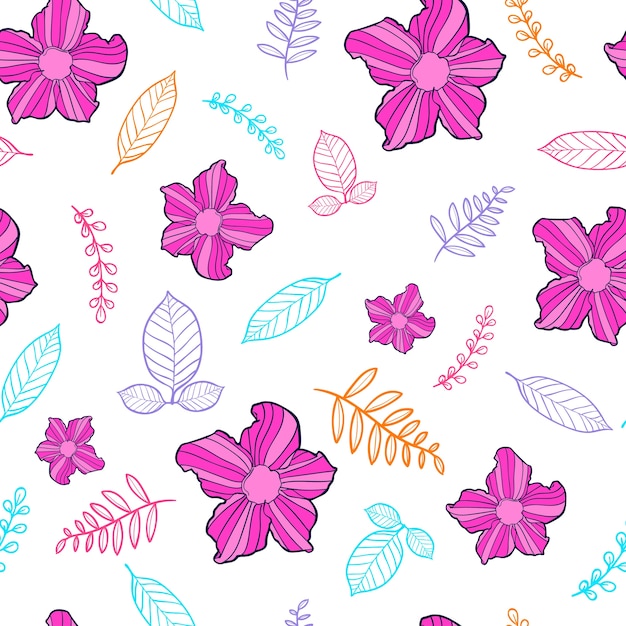 flower seamless pattern