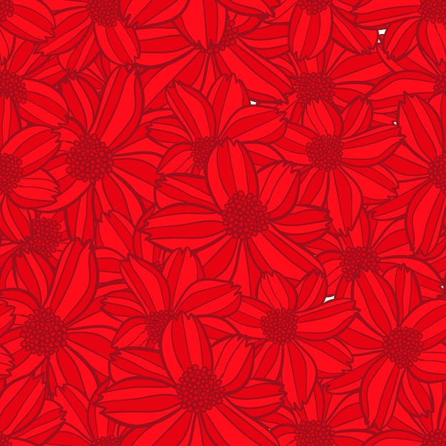 flower seamless pattern