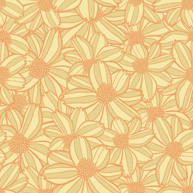 flower seamless pattern