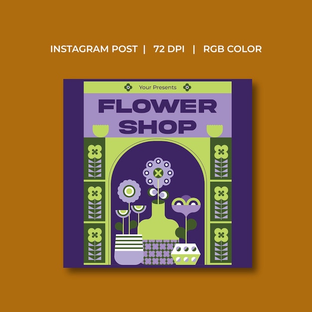 Flower Shop Socials Media