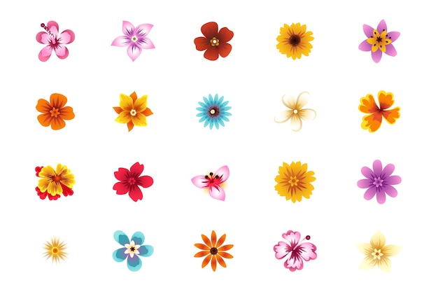 flower stickers