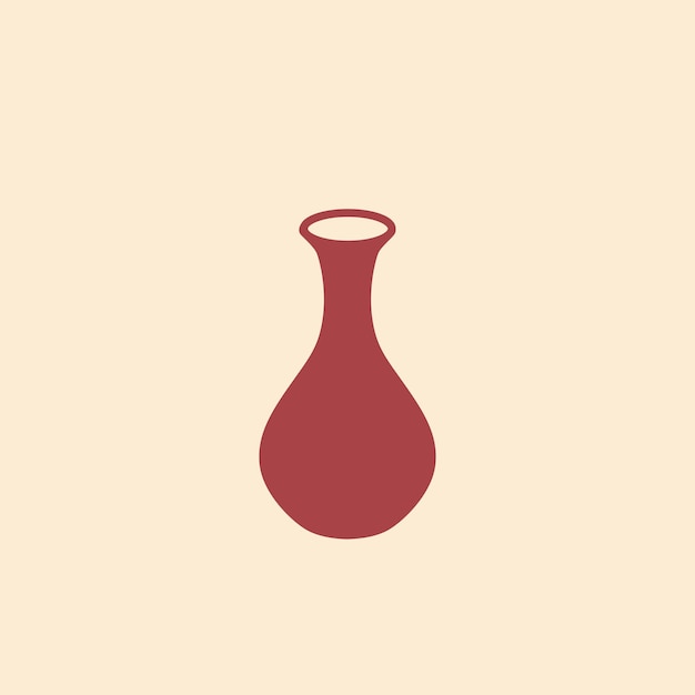ベクトル 花瓶 単純なベクトル形