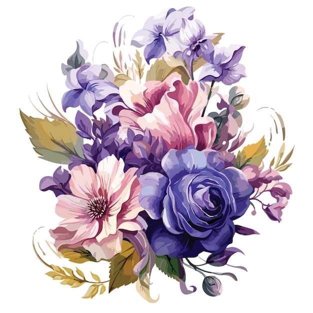 Flower vector art