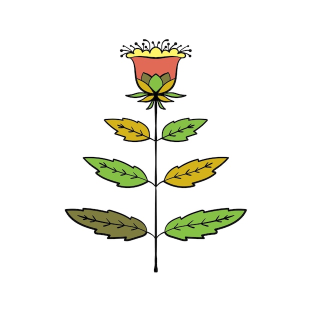 Fiore illustrazione vettoriale