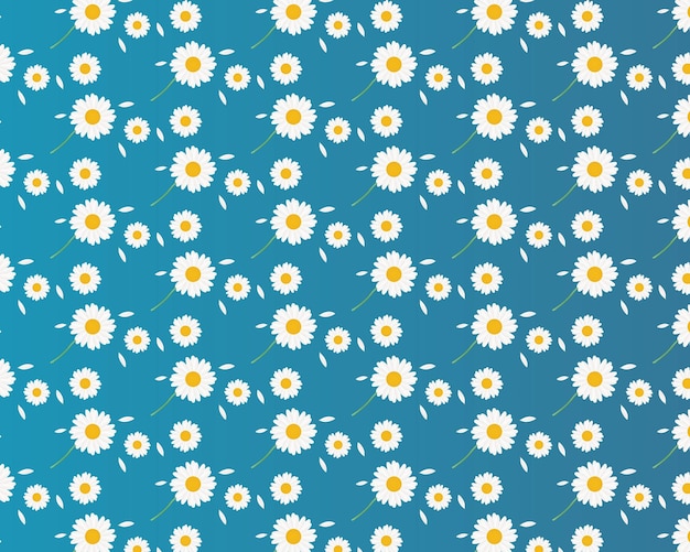 Vector flower vector pattern design