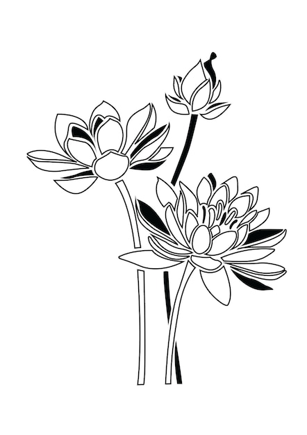 Flower vector