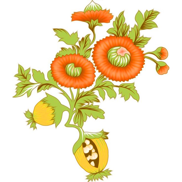 वेक्टर flower on a white background. flower on a white background royalty free illustration