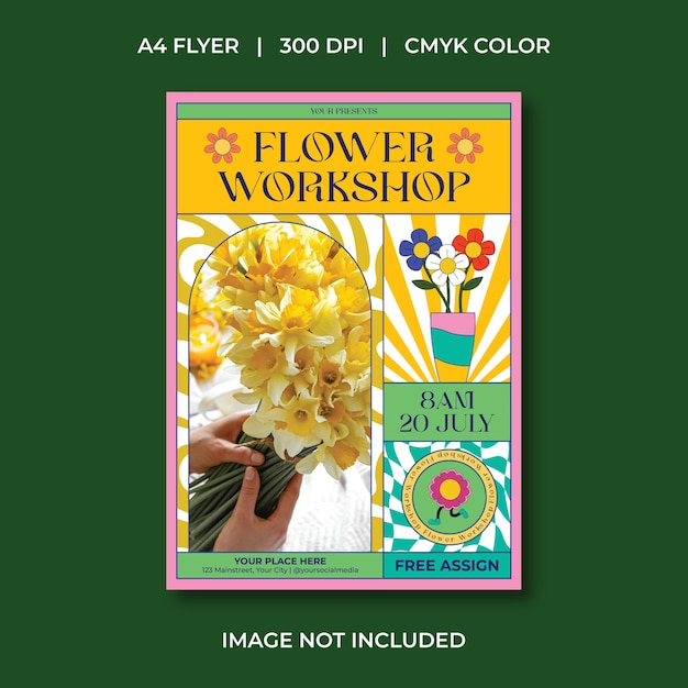 Flower Workshop Flyer