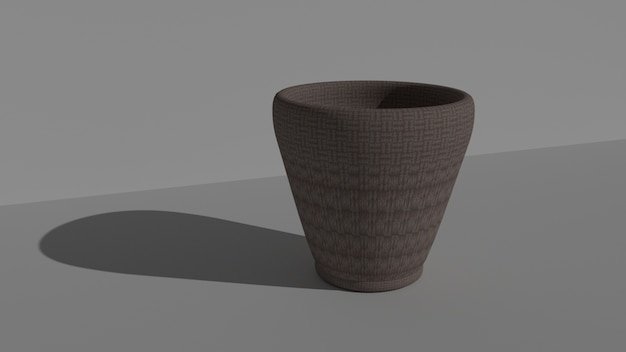 Vector flowerpot