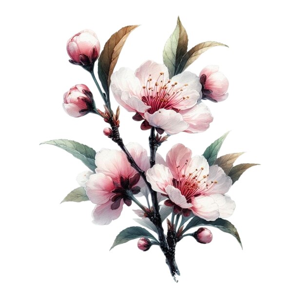 flowers are very beautiful clipart watercolor