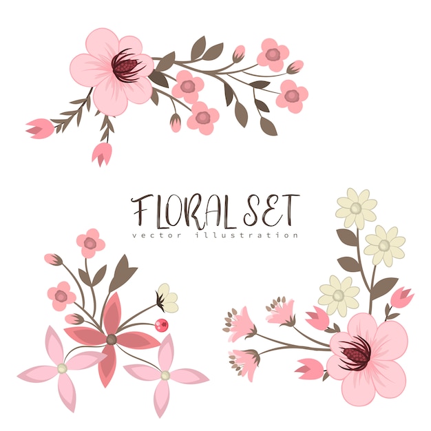 Flowers background illustration