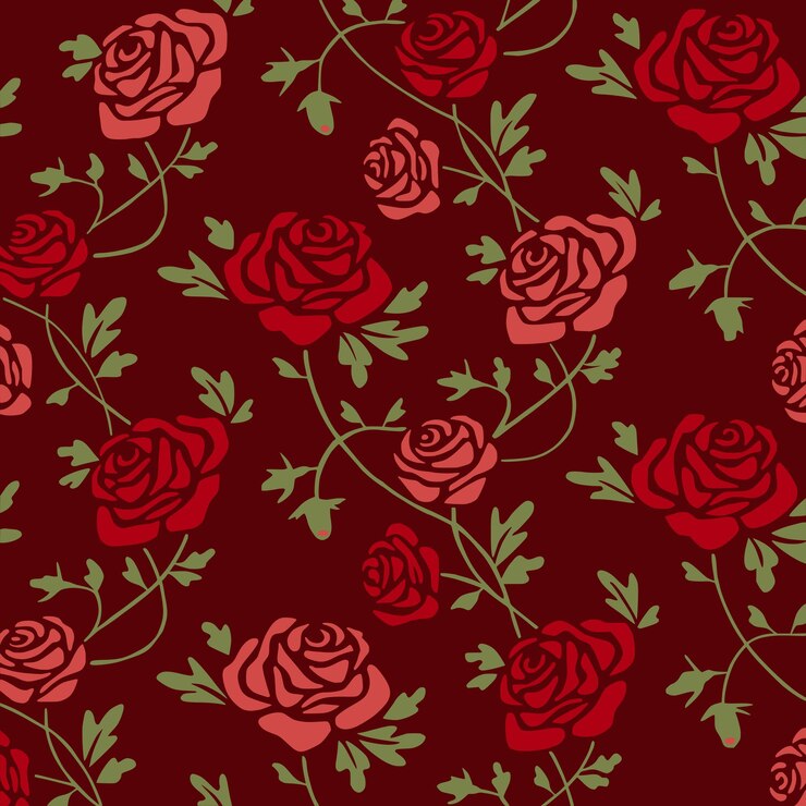 Vector flowers background
