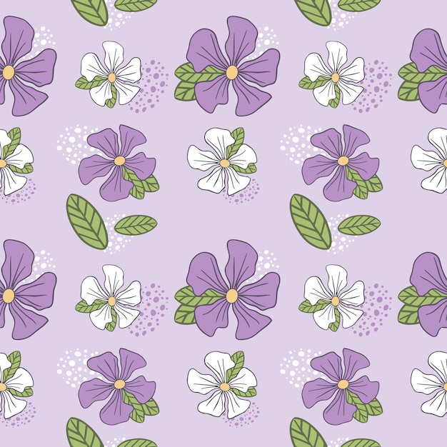 Flowers beautiful flowers pattern vector graphic
