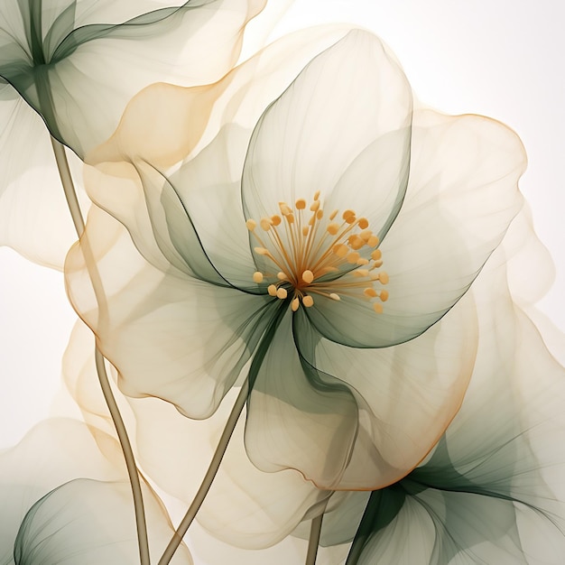 花の美しさ自然の美花の開花白い植物の花マクロクローズアップの背景春夏 p