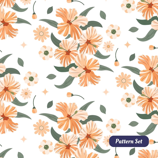 flowers pattern design decoration