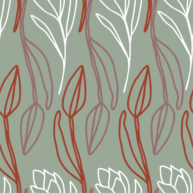 Flowers pattern illustration floral graphic.