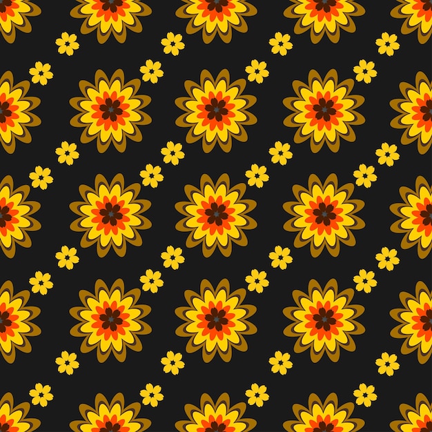 Flowers pattern